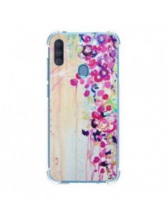 Coque Samsung Galaxy A11 et M11 Fleurs Dance of Sakura -...