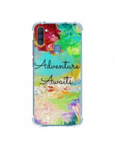 Coque Samsung Galaxy A11 et M11 Adventure Awaits Fleurs -...