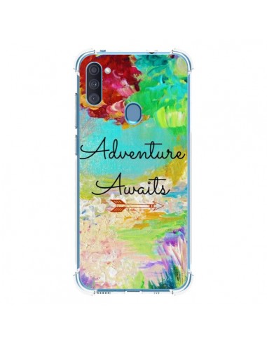 Coque Samsung Galaxy A11 et M11 Adventure Awaits Fleurs - Ebi Emporium