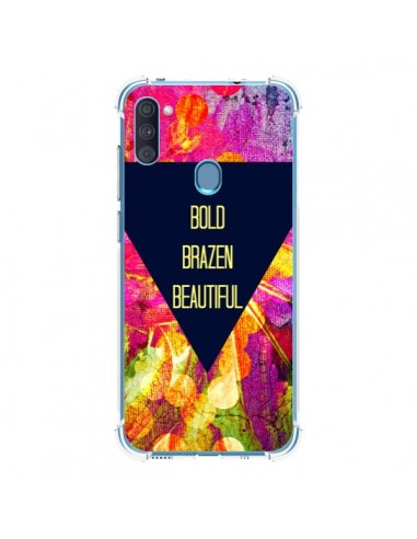 Coque Samsung Galaxy A11 et M11 Be Bold Brazen Beautiful - Ebi Emporium