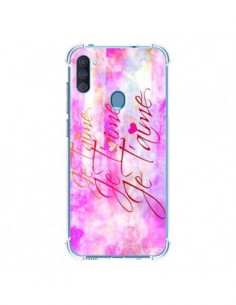 Coque Samsung Galaxy A11 et M11 Je t'aime I Love You -...