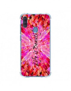 Coque Samsung Galaxy A11 et M11 Life is Beautiful - Ebi...