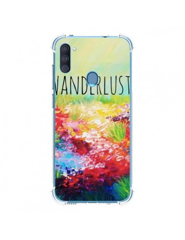 Coque Samsung Galaxy A11 et M11 Wanderlust Flowers - Ebi Emporium