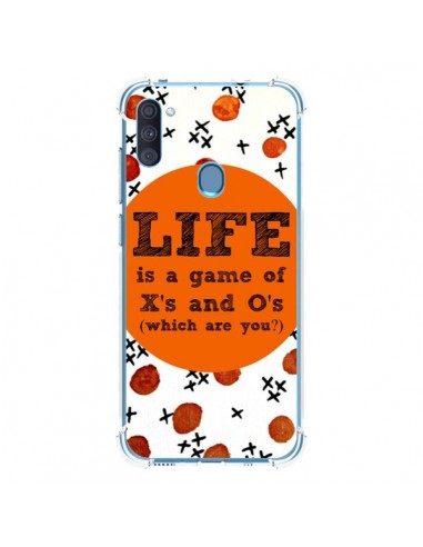 Coque Samsung Galaxy A11 et M11 Life is a Game XoXo - Ebi Emporium