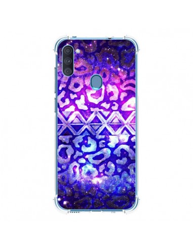 Coque Samsung Galaxy A11 et M11 Tribal Leopard Galaxy - Ebi Emporium