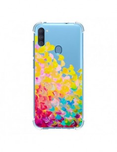 Coque Samsung Galaxy A11 et M11 Creation in Color Jaune...