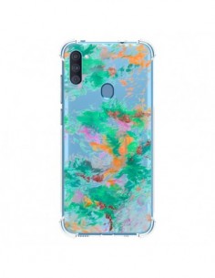 Coque Samsung Galaxy A11 et M11 Mermaid Sirene Fleur...