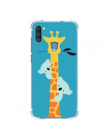 Coque Samsung Galaxy A11 et M11 Koala Girafe Arbre - Jay Fleck