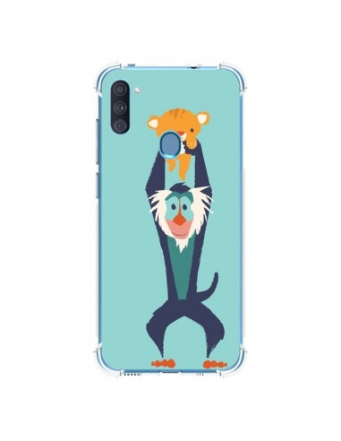 Coque Samsung Galaxy A11 et M11 Futur Roi Lion King Rafiki - Jay Fleck