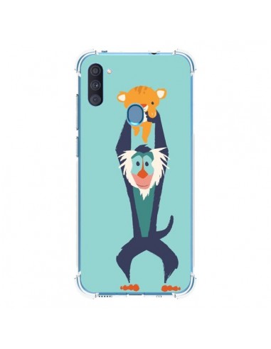 Coque Samsung Galaxy A11 et M11 Futur Roi Lion King Rafiki - Jay Fleck