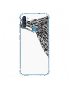 Coque Samsung Galaxy A11 et M11 Peacock Paon Robe Femme -...