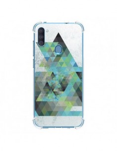 Coque Samsung Galaxy A11 et M11 Azteque Gheo Vert -...