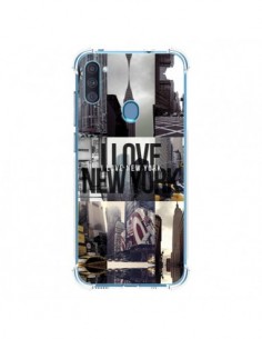 Coque Samsung Galaxy A11 et M11 I love New Yorck City...