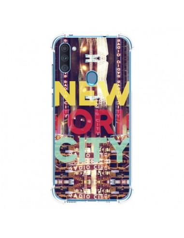 Coque Samsung Galaxy A11 et M11 New York City Buildings - Javier Martinez