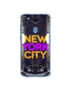 Coque Samsung Galaxy A11 et M11 New York City Orange...