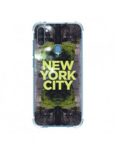 Coque Samsung Galaxy A11 et M11 New York City Vert -...