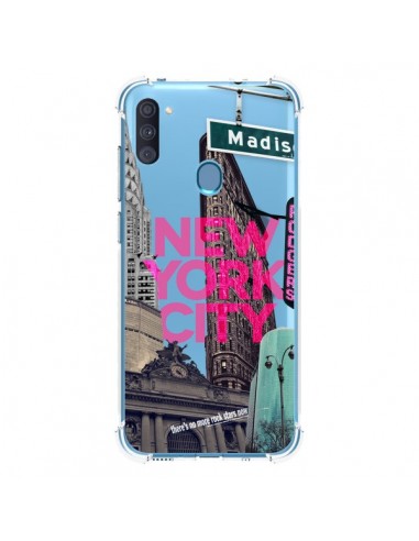 Coque Samsung Galaxy A11 et M11 New Yorck City NYC Transparente - Javier Martinez