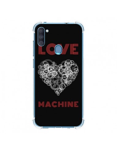 Coque Samsung Galaxy A11 et M11 Love Machine Coeur Amour - Julien Martinez