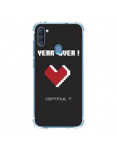 Coque Samsung Galaxy A11 et M11 Year Over Love Coeur Amour - Julien Martinez