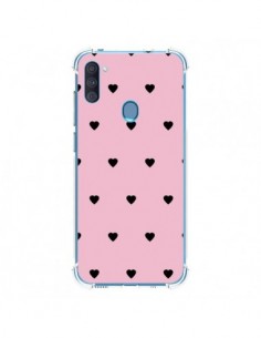 Coque Samsung Galaxy A11 et M11 Coeurs Roses - Jonathan...