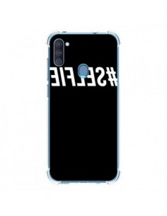 Coque Samsung Galaxy A11 et M11 Hashtag Selfie Blanc...