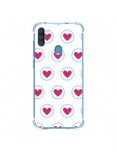 Coque Samsung Galaxy A11 et M11 Coeur Cercle - Jonathan...