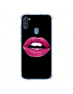 Coque Samsung Galaxy A11 et M11 Lèvres Roses - Jonathan...