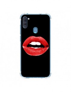 Coque Samsung Galaxy A11 et M11 Lèvres Rouges - Jonathan...