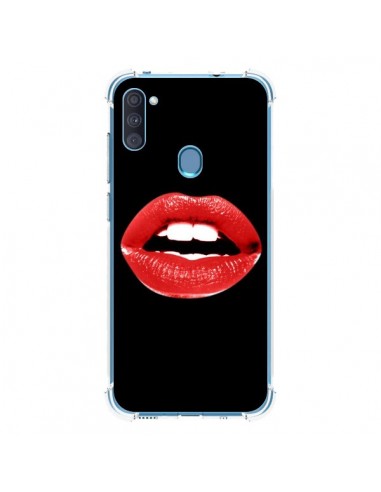 Coque Samsung Galaxy A11 et M11 Lèvres Rouges - Jonathan Perez