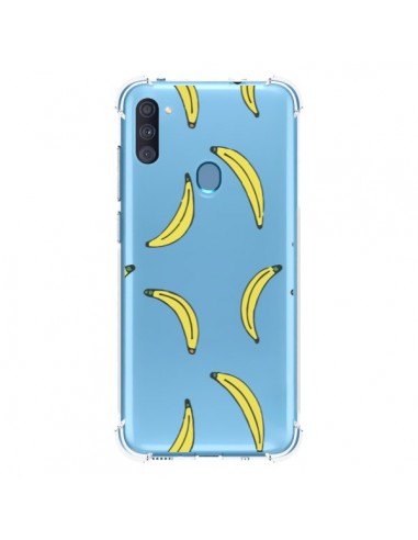 Coque Samsung Galaxy A11 et M11 Bananes Bananas Fruit Transparente - Dricia Do
