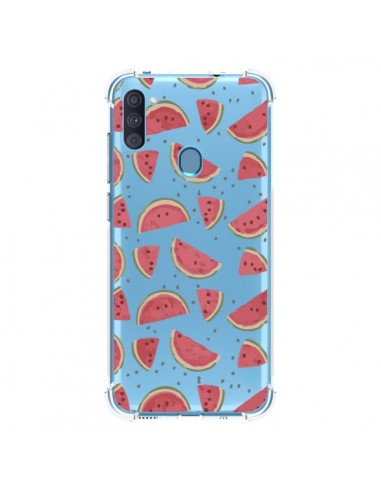 Coque Samsung Galaxy A11 et M11 Pasteques Watermelon Fruit Transparente - Dricia Do