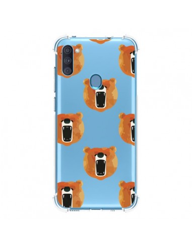 Coque Samsung Galaxy A11 et M11 Ours Ourson Bear Transparente - Dricia Do