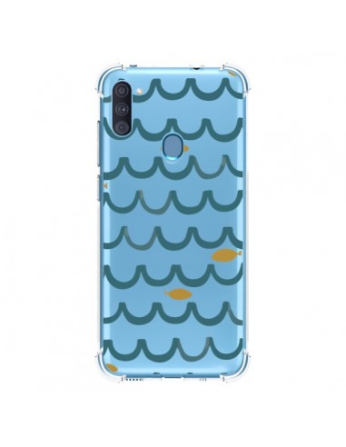 Coque Samsung Galaxy A11 et M11 Poisson Fish Water Transparente - Dricia Do