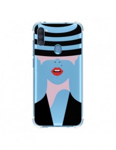 Coque Samsung Galaxy A11 et M11 Femme Chapeau Hat Lady...