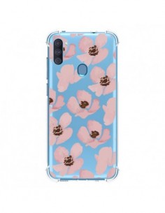 Coque Samsung Galaxy A11 et M11 Fleurs Roses Flower...
