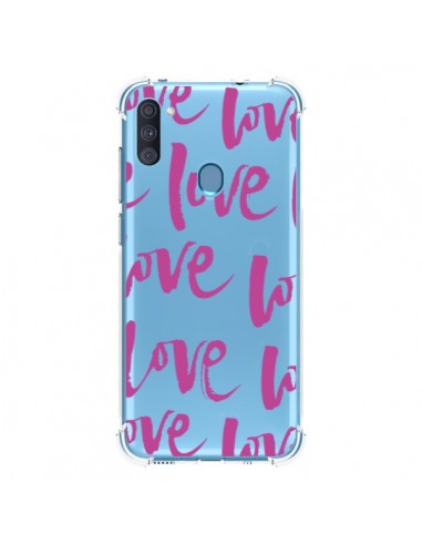 Coque Samsung Galaxy A11 et M11 Love Love Love Amour Transparente - Dricia Do