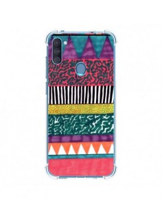 Coque Samsung Galaxy A11 et M11 Azteque Dessin - Kris Tate
