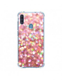 Coque Samsung Galaxy A11 et M11 Paillettes Pinkalicious -...