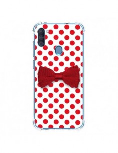 Coque Samsung Galaxy A11 et M11 Noeud Papillon Rouge...
