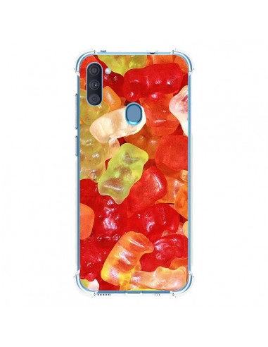 Coque Samsung Galaxy A11 et M11 Bonbon Ourson Multicolore Candy - Laetitia