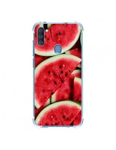 Coque Samsung Galaxy A11 et M11 Pastèque Watermelon Fruit - Laetitia