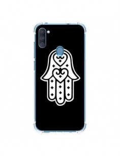 Coque Samsung Galaxy A11 et M11 Main de Fatma Oeil Noir -...