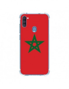 Coque Samsung Galaxy A11 et M11 Drapeau Maroc Marocain -...