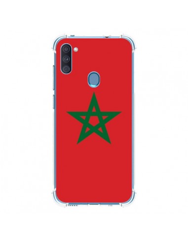 Coque Samsung Galaxy A11 et M11 Drapeau Maroc Marocain - Laetitia