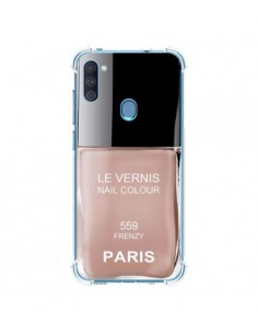 Coque Samsung Galaxy A11 et M11 Vernis Paris Frenzy Beige...