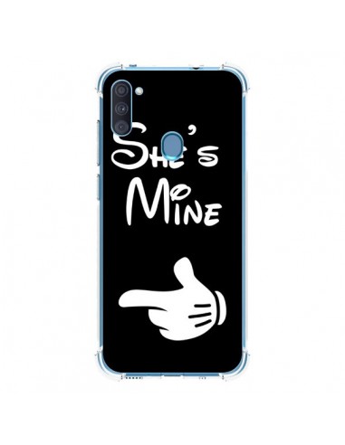 Coque Samsung Galaxy A11 et M11 She's Mine Elle est à Moi Amour Amoureux - Laetitia