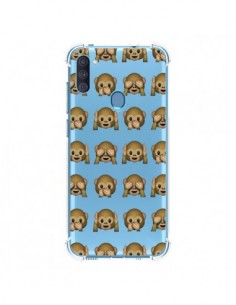 Coque Samsung Galaxy A11 et M11 Singe Monkey Emoticone...