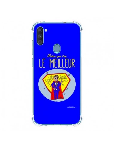 Coque Samsung Galaxy A11 et M11 Le meilleur Papa Fête des Pères - Leellouebrigitte