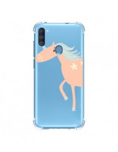 Coque Samsung Galaxy A11 et M11 Licorne Unicorn Rose...