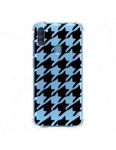 Coque Samsung Galaxy A11 et M11 Vichy Gros Carre noir...